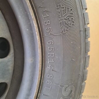 Peugeot 206 sada zimáků 185/65  r14 - 4