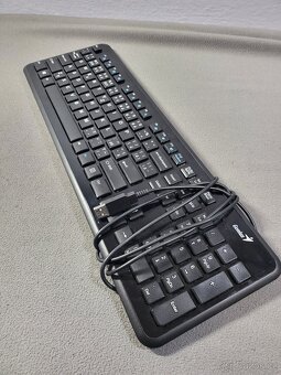 2× drátová klávesnice Genius – USB a PS 2 připojení - 4