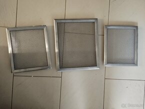 3ks nerezové mřížky na krb - výroba na míru - 4