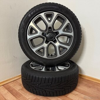 FIAT 500X 5x110 R17 ET40+ZIMNÍ 225/50R17 7,5/7mm - 4