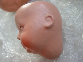 starožitná hlavička mrkací panenky, trup - 4