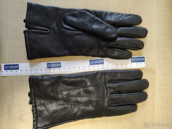 Nové dámské kožené rukavice vel. 8 - 4