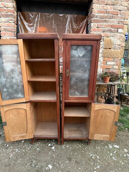 Starožitné dřevěné skříňky - 4