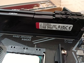 MB Gigabyte A520M-K V2+ CPU + RAM, sock. AM4 - 4