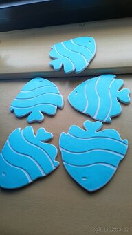 Tyrkysové vybavení koupelny - 4