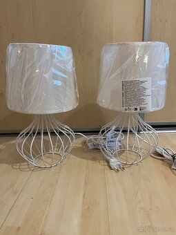 Nové bílé lampičky 2ks - 4