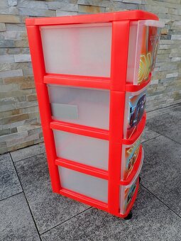 ULOŽNÝ BOX PLASTOVÝ CARS/AUTA BLESK McQueen - 4