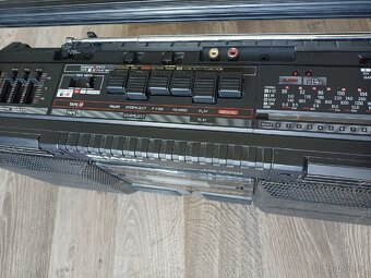 Sharp WQ234 bk, radiomagnetofon retro kazeťák - 4