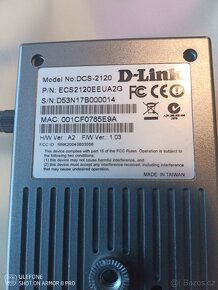 Bezpečnostní kamera D-link DCS-2120 - 4