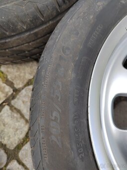 Prodám orig.alu 16 BMW 5x120 ET 47 letní 205/55/16 Matador - 4