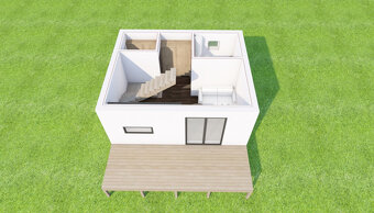 Dum 6×6 na patro ze SIP panelů - 4