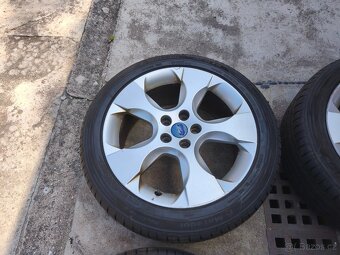 18" alu kola Ford 5x108 + nové letní pneu 235/45R18 - 4