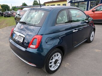 Fiat 500 1.2i,51kW,NovéČR,Klima,2xkola,tempomat - 4