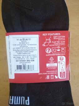 3pack ponožek Puma 35-38/39-42 NOVÉ - 4