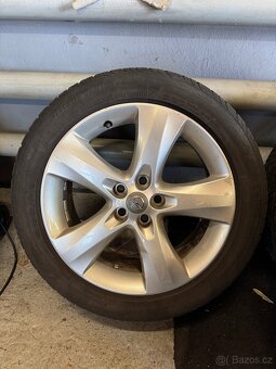 Originální alu Opel 5x105 r17 - 4