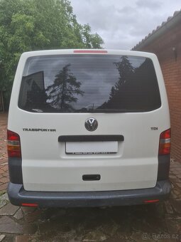 VW Transporter T5 1.9TDI, 75kW, r.v.07, 9 míst, klima - 4