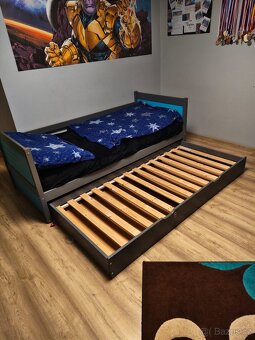 Postel s výsuvným lůžkem - 4