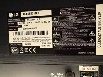 LG OLED C1 65" - 4