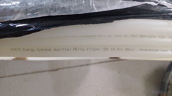 Potrubí na podlahové vytápění + spony - 4