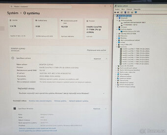 Herní PC Core i7 7700K, 16GB, GTX1070 8GB, Win11 - 4