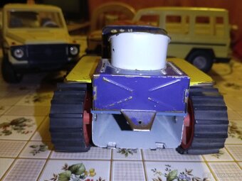 Staré hračky Mercedes piko a buldozer ites - 4