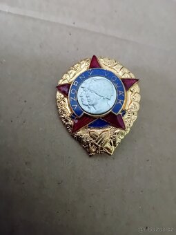 ČSSR odznak Vzorný voják (1ks) - 4