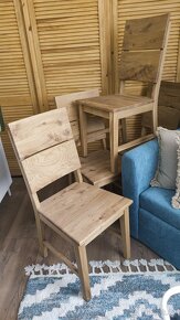 Nové masivní dubové židle - 4