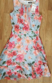 Květované šaty s volánky, vel. 34 XS Orsay - 4