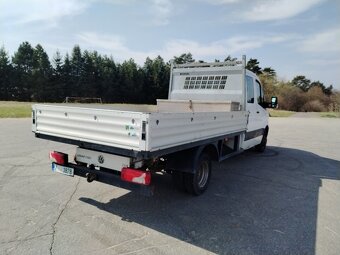 Volkswagen Crafter, 7 míst, dvojitá zadní kola, valník - 4
