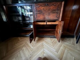 Starožitná skříň, kredenc, knihovna. - 4