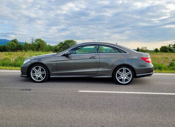 Mercedes Benz E coupe 350 CDI AMG - hnědá kůže - 4