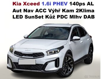 KiaXceed 1.6i PHEV 140ps AUT Nav ACC Výhř LED Kam 2Klim 4/25 - 4