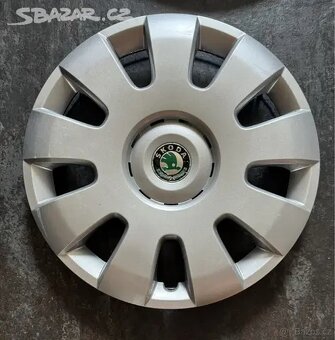 Originální poklice Škoda 15" 4 kusy - 4