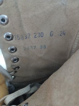 Retro brusle Botas Record asi 1960, velikost 38 - 4