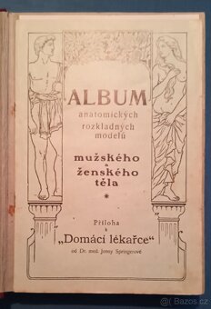 Dvě lékařské knihy z roku 1922 v krásném stavu - 4