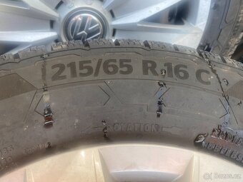 T5,T6 4xkola+nové zimní pneu Continental215/65R16C - 4