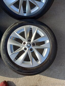 Originál alu kola skoda octavia IV - 4