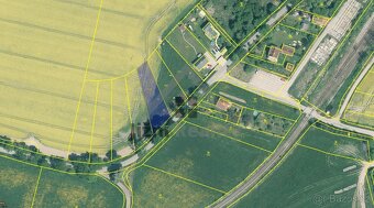 Stavební parcela 1.010 m2 v obci Vlastce - 4