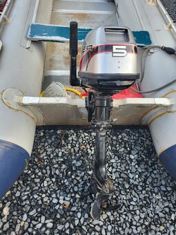 Nafukovací člun Boat 007 CM 380 s motorem 5hp Mariner - 4