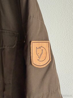 Zánovní zimní parka Fjallraven Sarek Winter Jacket M Khaki - 4