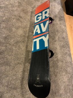 Snowboard 140cm Gravity Thunder 20/21 junior + vázání - 4
