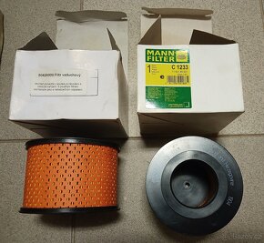 2x Vzduchový filtr C 14 200, 2x FILTER C 1233 - 4