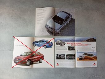 Mitsubishi Carisma, Pajero, Lancer - prospekty, katalogy - 4