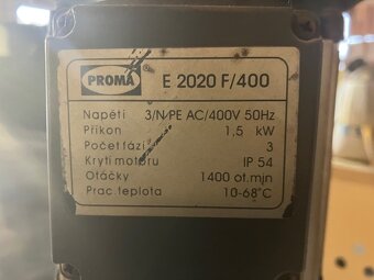 Prodám sl. vrtačku PROMA E 2020 F / 400 - 4