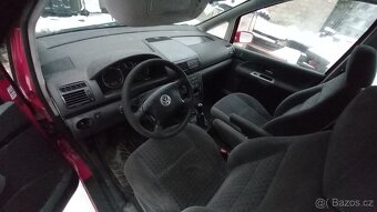 Vw Sharan 1,9 tdi 85kw. Manuální převodovka. - 4