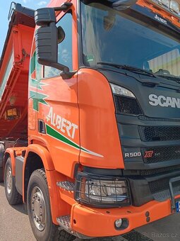 Scania R 450 8x4 třístranný sklápěč BORDMATIC - 4