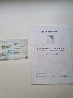 Prodám doklady + rám vozíku - 4