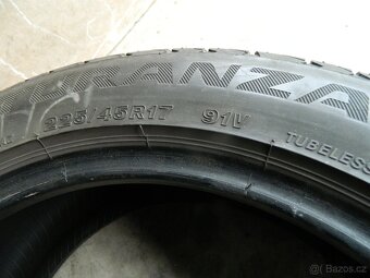 225/45 r17 91v 1ks letní Bridgestone - 4