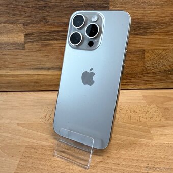iPhone 15 Pro 256GB, nature (šedý), 12 měsíců záruka - 4