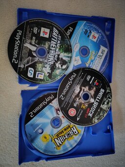PS2 PlayStation 2 Slim + Hry - 4